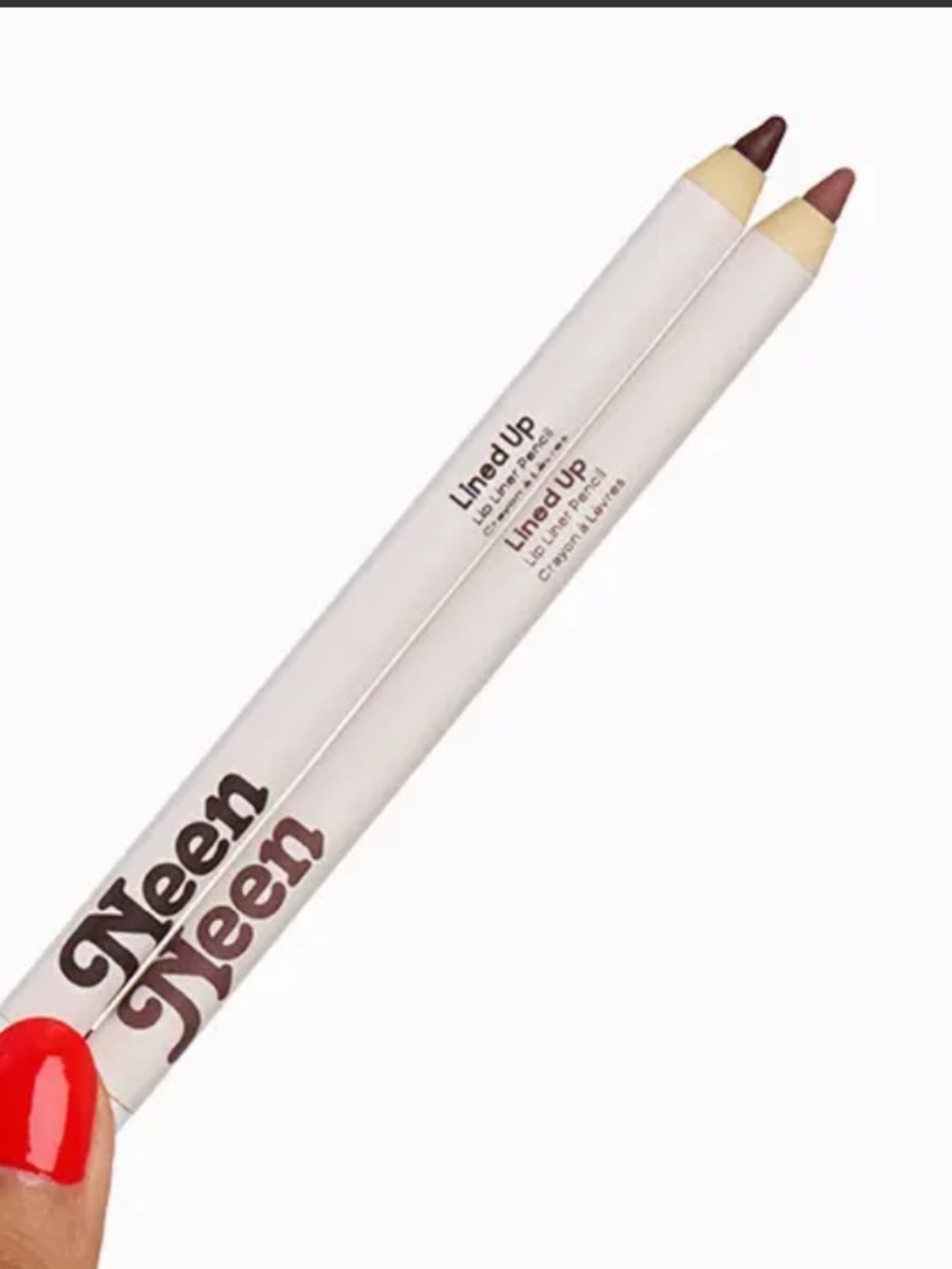 Neen Lined Up Lip Liner Pencil Duo Set Crosby & Orchard BNIB